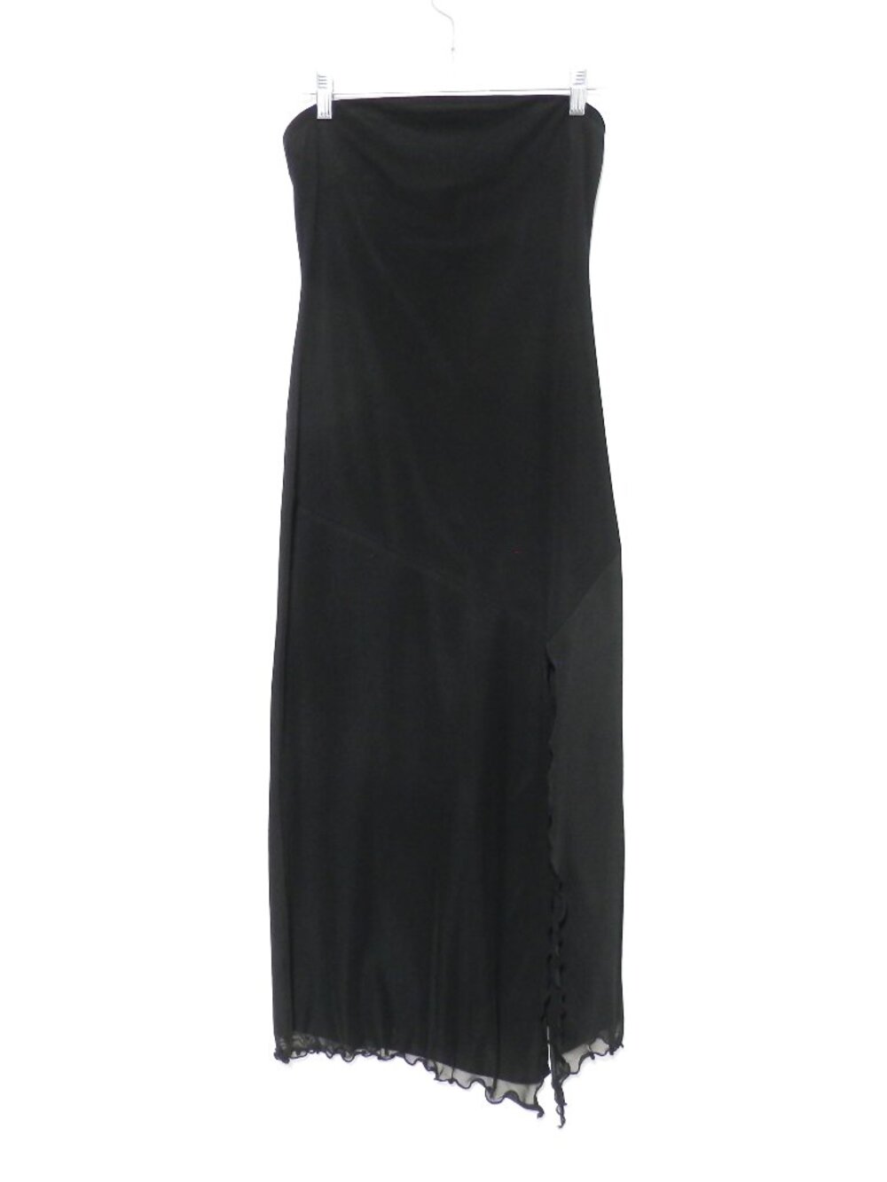 Urban Outfitters Black Whimsigoth Strapless Mesh Midi Dress, Size M